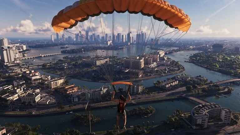 GTA 6, mappa Leonida grande il doppio di GTA 5: svelate le sei aree
