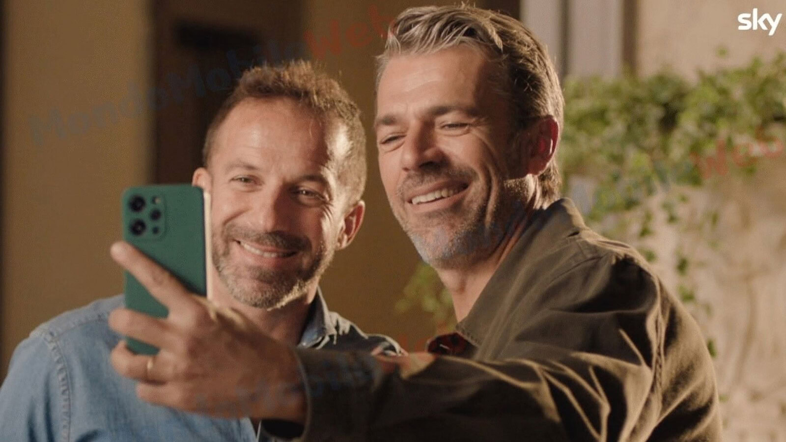 Sky Mobile: Del Piero e Argentero nello spot del condominio