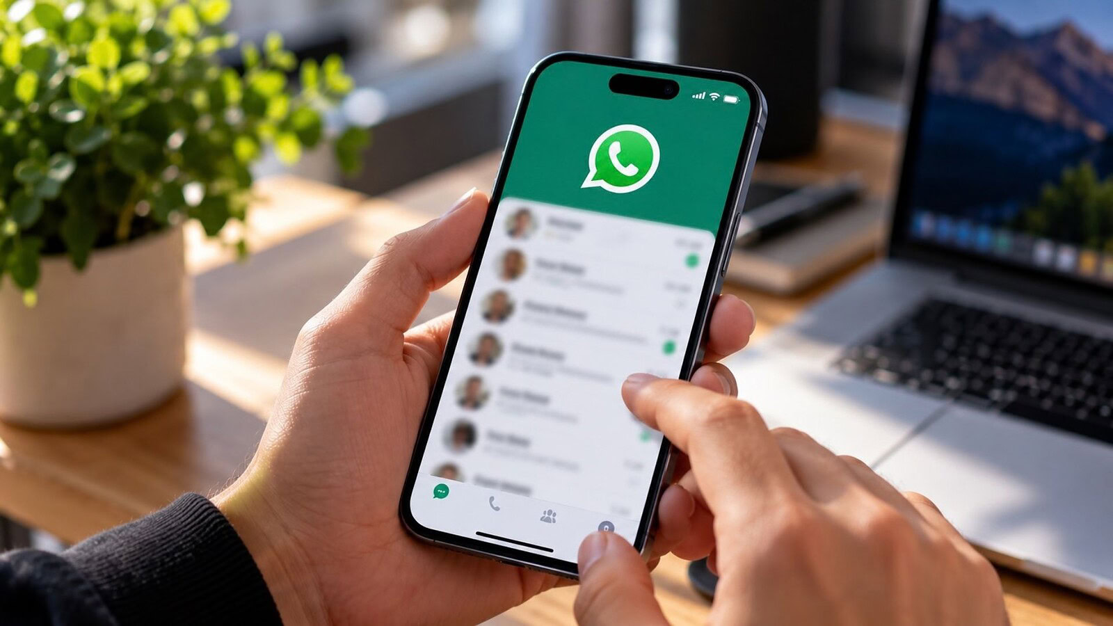 WhatsApp su iPhone testa i Canali nella scheda Chat in tre modi