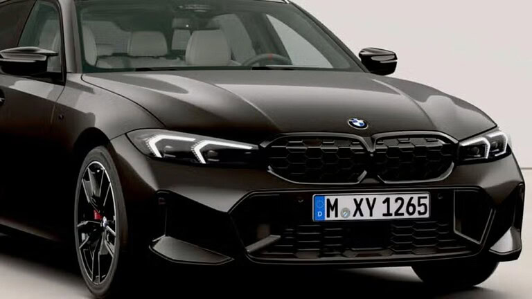 BMW Serie 3, cofano in alluminio riciclato al 70%