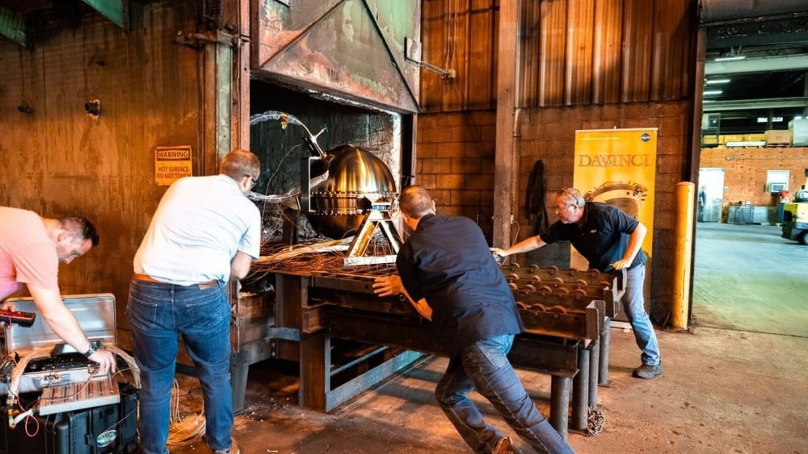 NASA DAVINCI: la sonda per Venere supera la prova nel forno