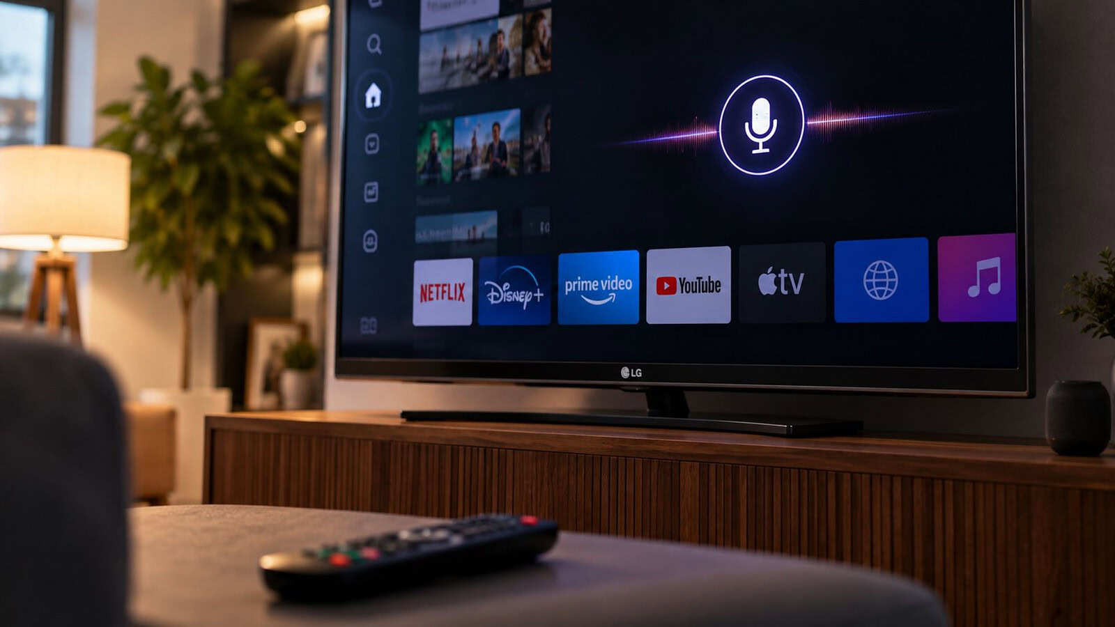 LG Smart TV, il microfono resta attivo anche in standby: allerta privacy