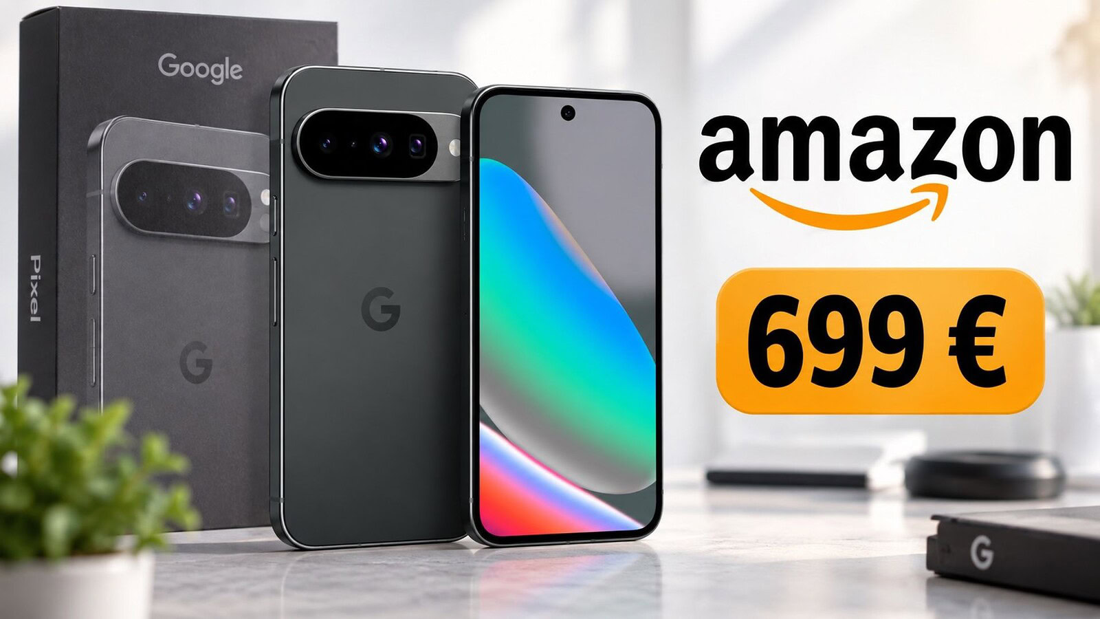 Google Pixel 10 a 699 euro su Amazon con 12 rate senza interessi