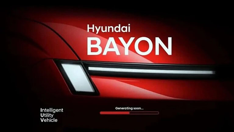 Hyundai Bayon, il debutto in India svela un design da mini Tucson