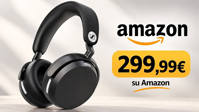 Sennheiser MOMENTUM 5 Wireless al minimo storico: 299,99 euro