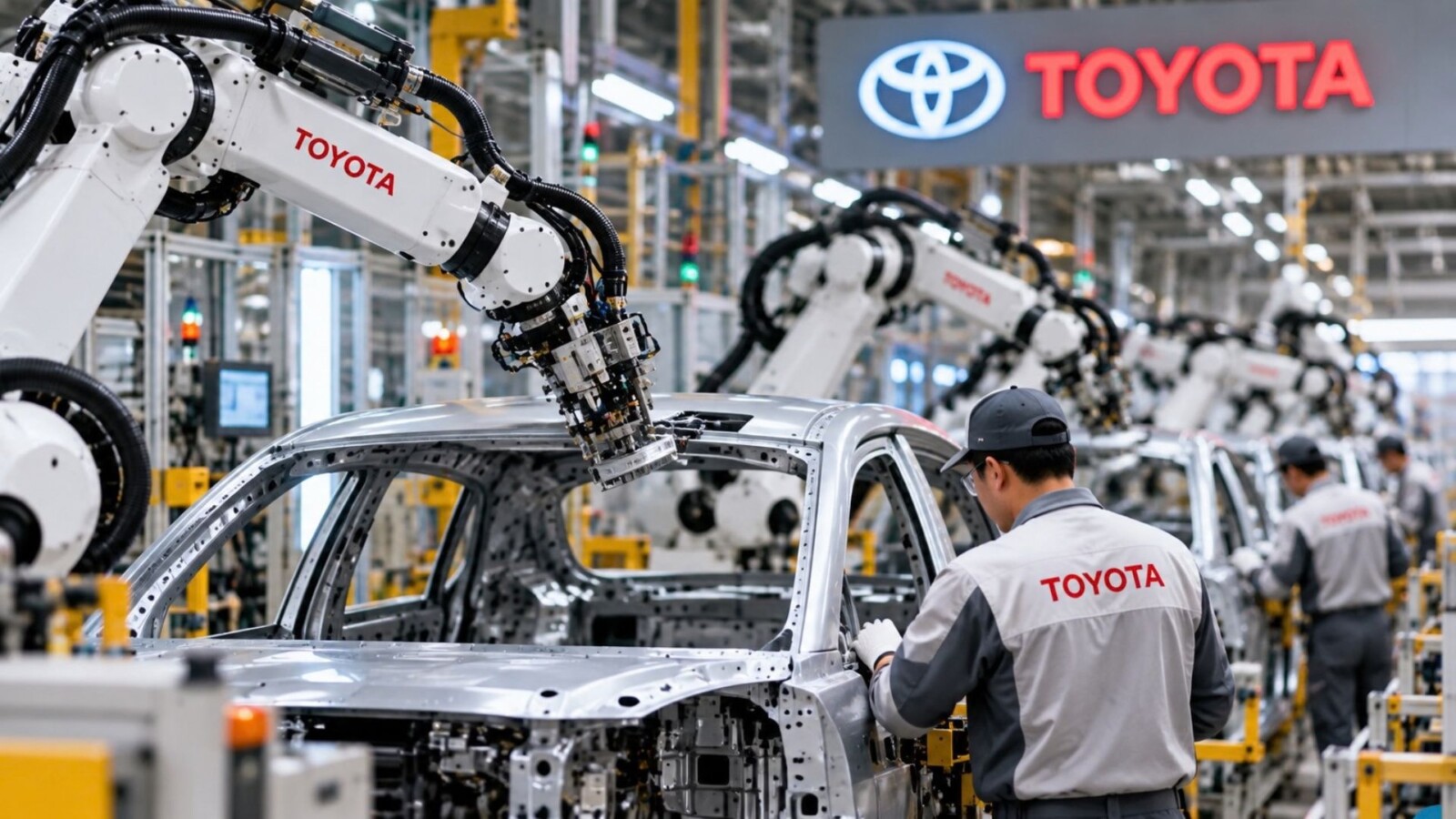 Toyota: 400.000 robot nelle fabbriche dal 2028, ecco ELEY