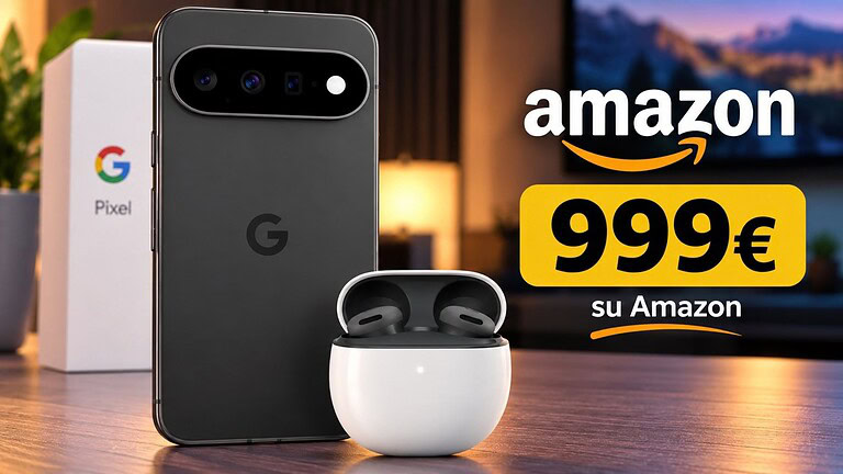 Google Pixel 11 su Amazon con Pixel Buds 2a incluse nel prezzo