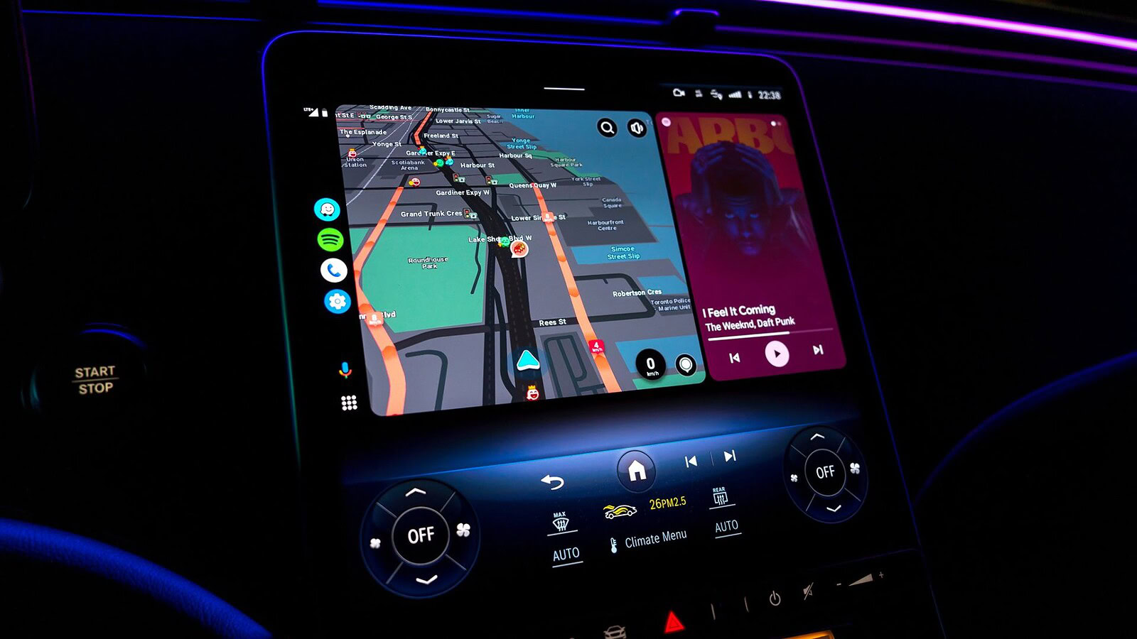 Google Maps su Android Auto, il tachimetro non è sparito
