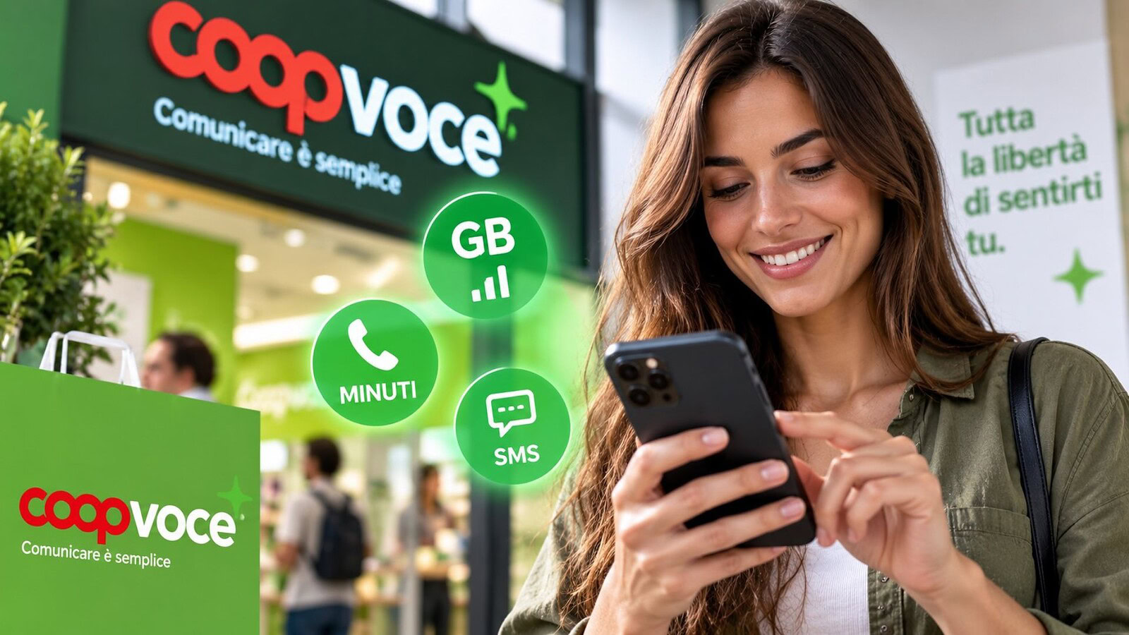 CoopVoce Turbo 250: 250 Giga in 5G a 6,90 euro per gli under 30