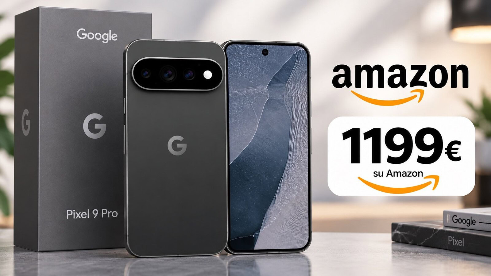 Google Pixel 11 Pro al minimo storico su Amazon: -130 euro