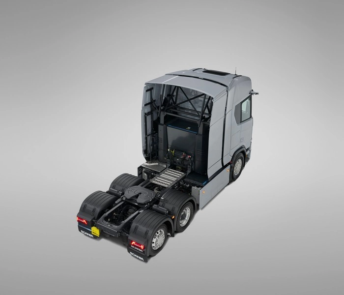 camion elettrici Scania - dettaglio Scania, camion elettrici fino a 720 km con le nuove batterie