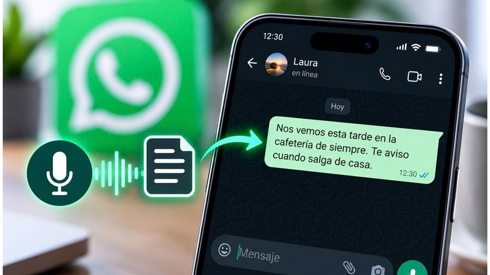 WhatsApp testa la dettatura vocale