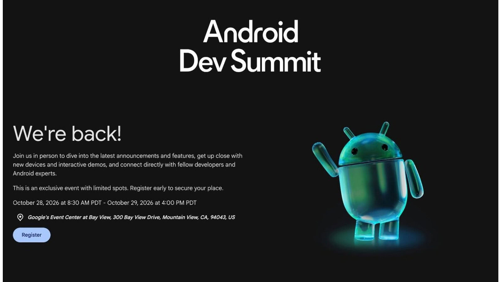 Android Dev Summit