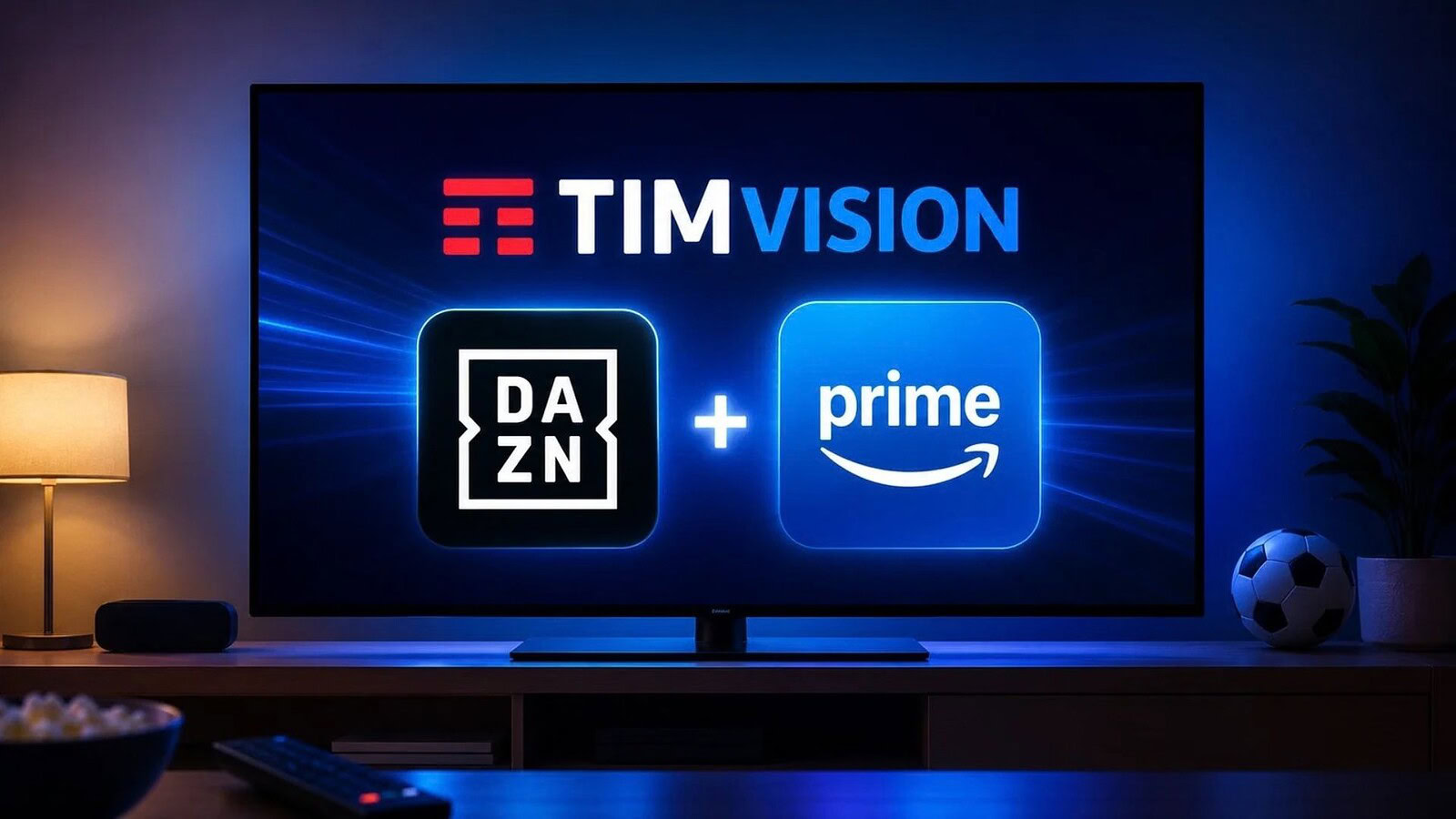 TIMVISION con DAZN e Prime: sconto per 8 mesi da 24,99 euro