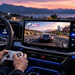 Volkswagen porta i videogiochi a bordo: Tetris dal 2027 negli USA