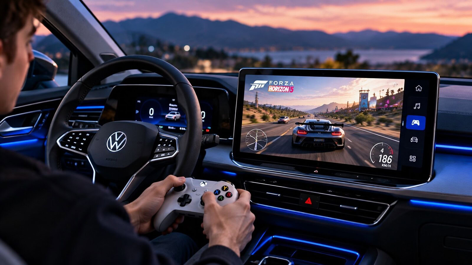 Volkswagen porta i videogiochi a bordo: Tetris dal 2027 negli USA