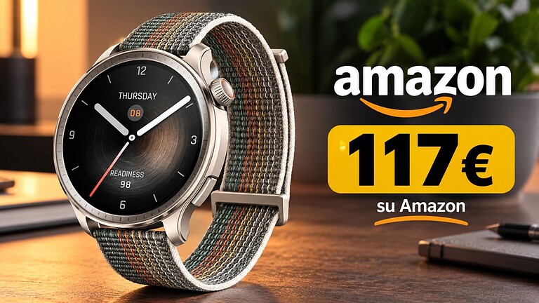 Amazfit Balance: 14 giorni di autonomia e doppio sconto su Amazon