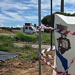 Autovelox fatto saltare