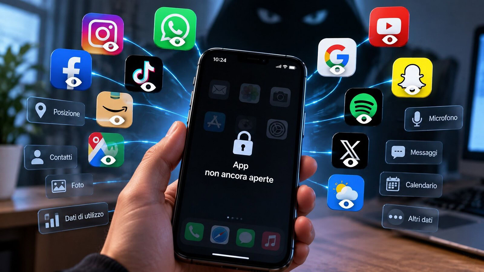 App preinstallate spiano gli utenti, lo studio Surfshark: iPhone il più libero