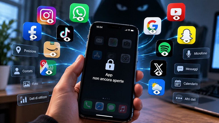 App preinstallate spiano gli utenti, lo studio Surfshark: iPhone il più libero