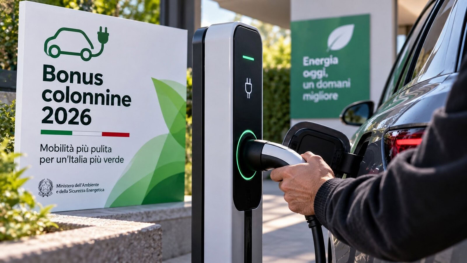 Bonus colonnine 2026: fino a 8.000 euro per la ricarica