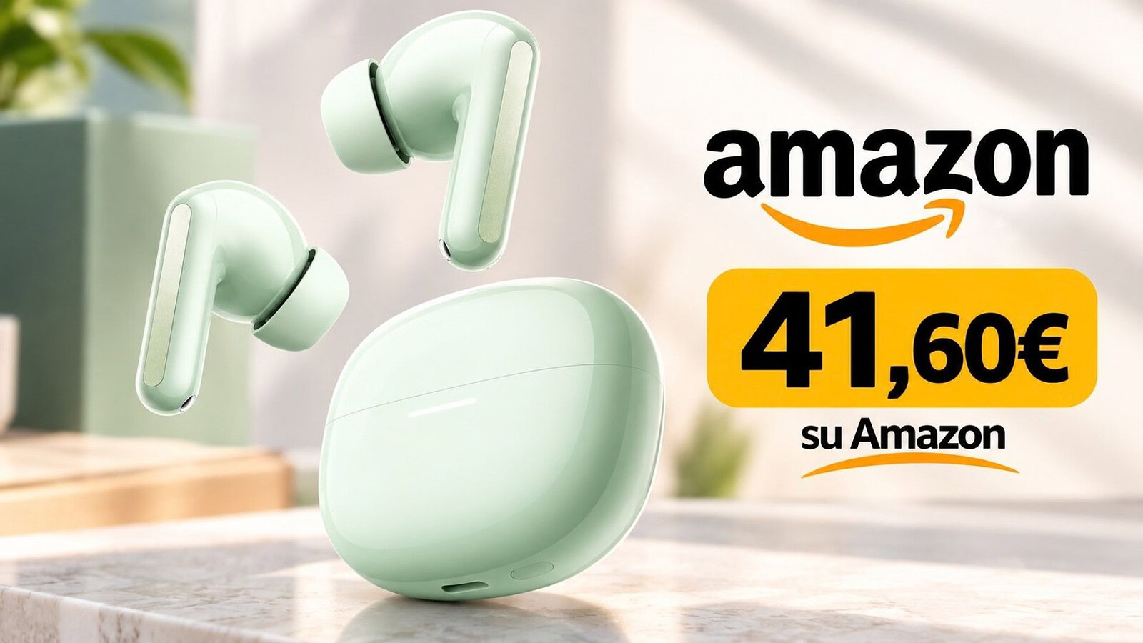 Redmi Buds 8 in offerta a 41,60 euro con ANC fino a 50 dB