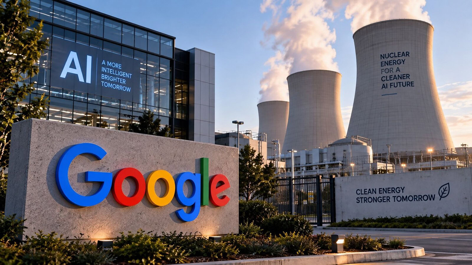 Google riaccende il nucleare per l'AI: 1,9 miliardi in Iowa