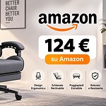 Sedia gaming Dowinx in sconto del 26%: USB nel bracciolo