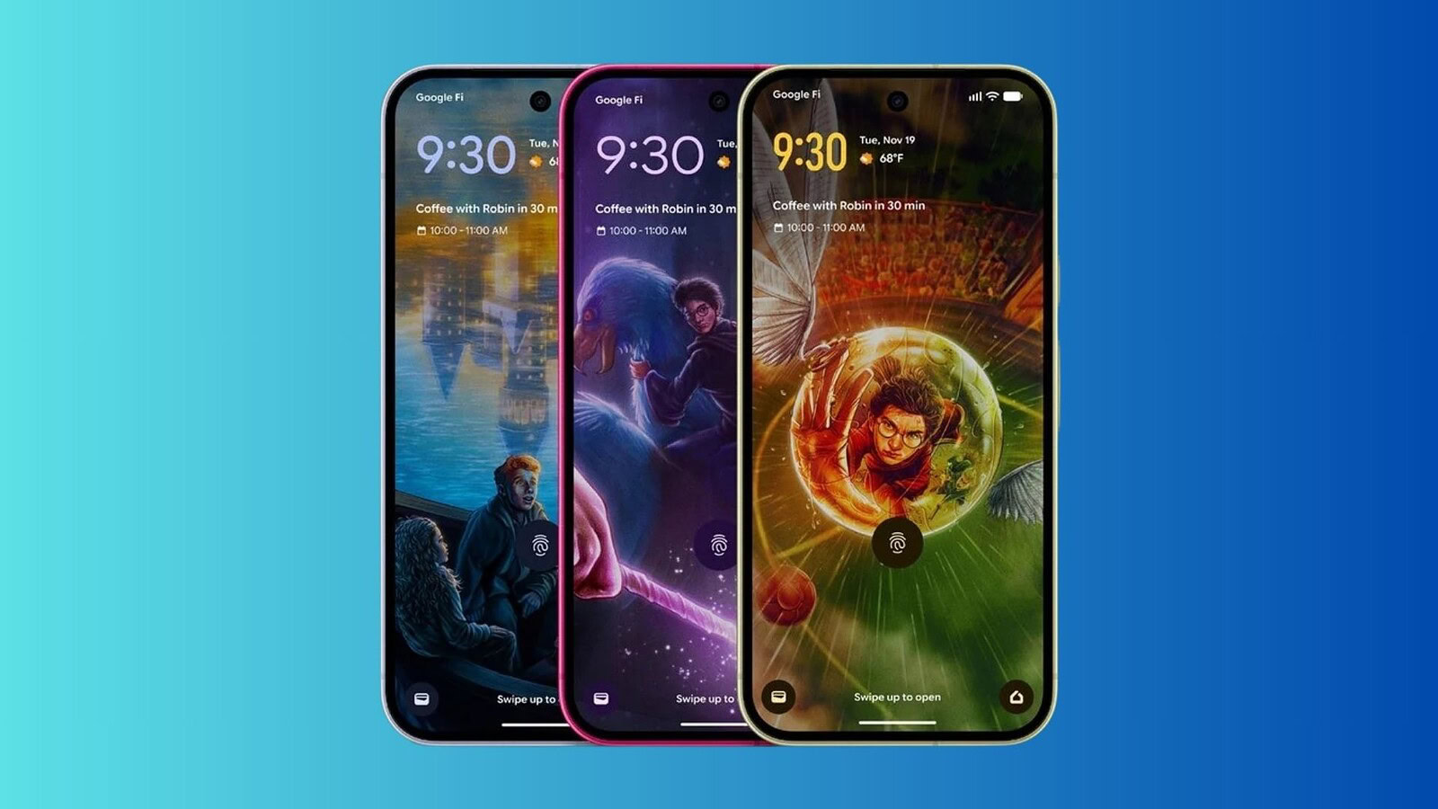 Google Pixel: il Drop di settembre e i temi Harry Potter che diventano pubblicità