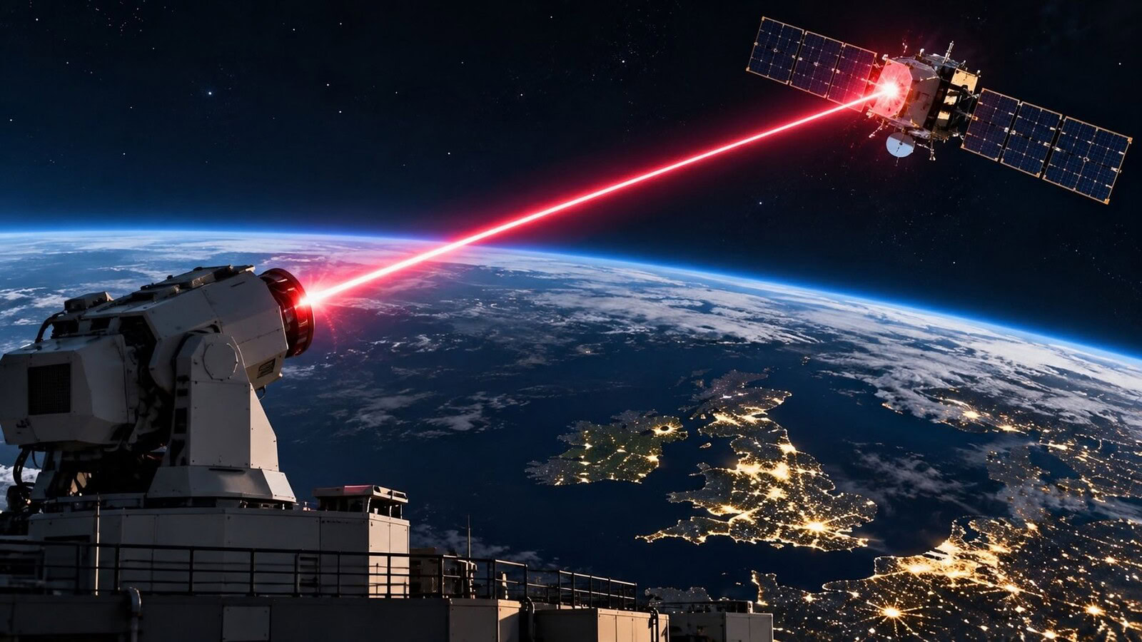 Regno Unito, laser contro i satelliti spia: attivi da un anno?