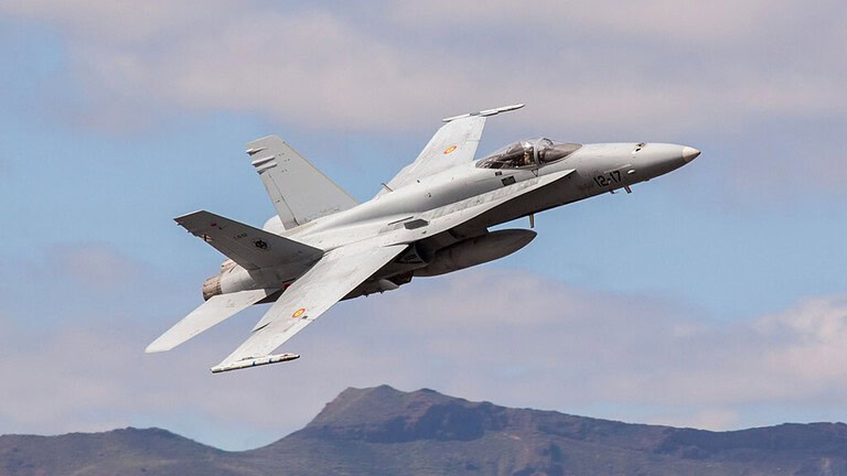 F-18 Hornet spagnoli in Romania