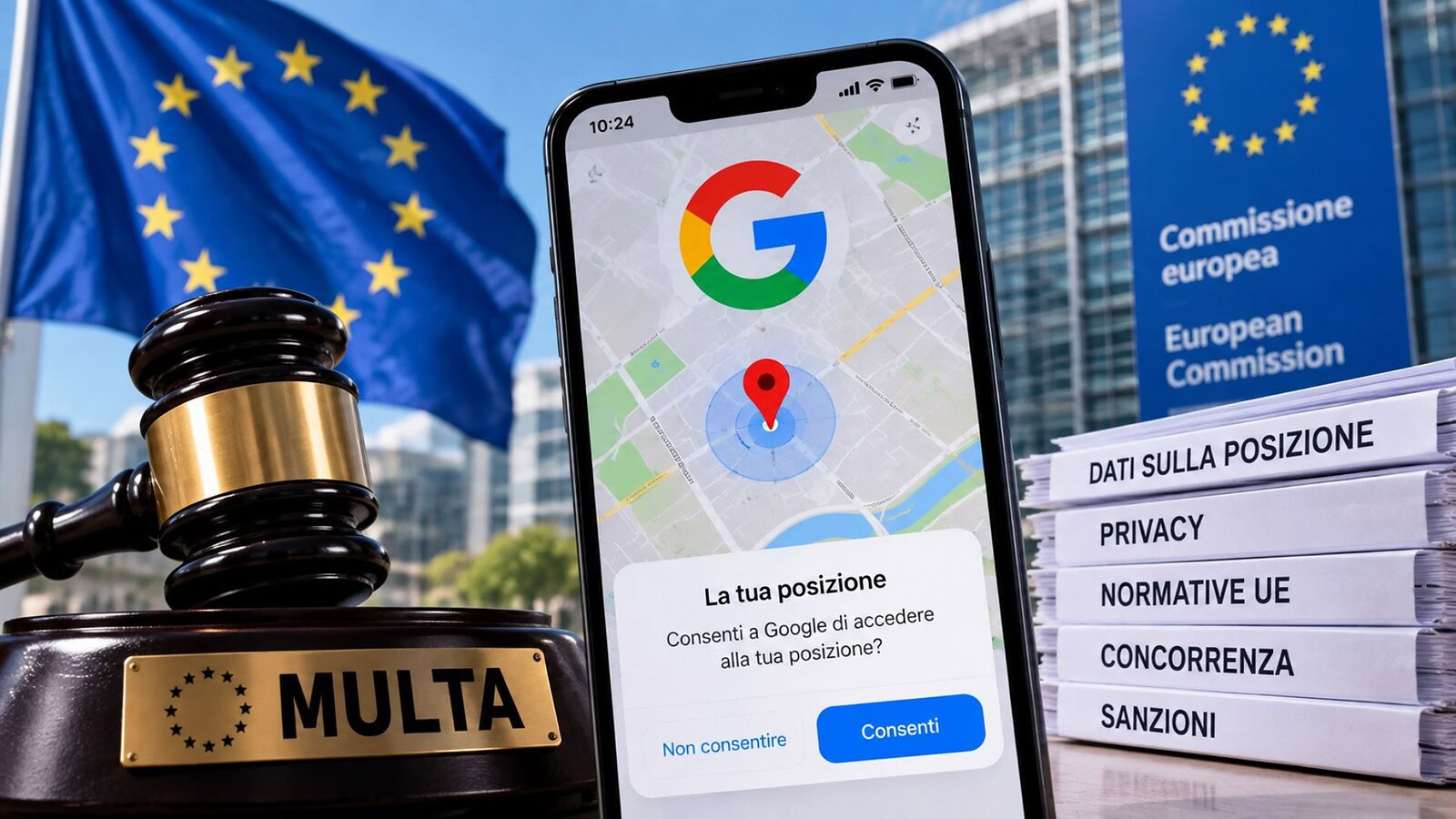 Google multata in Irlanda: 403 milioni per i dati di posizione