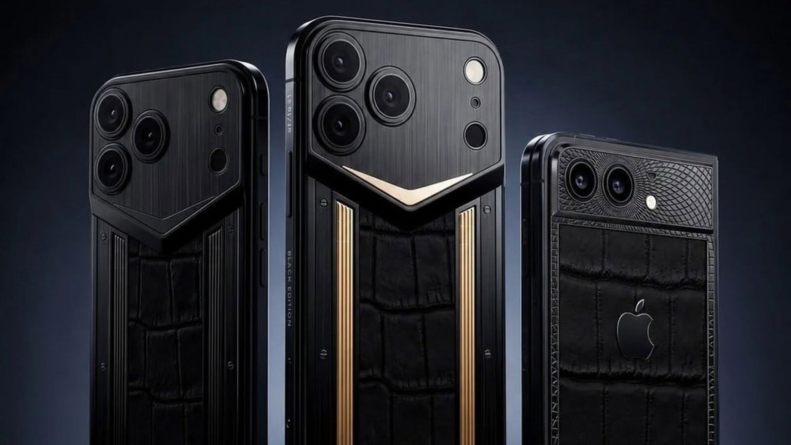 iPhone 18 Pro e Duo in Caviar Black Edition: le versioni i lusso senza fotocamera