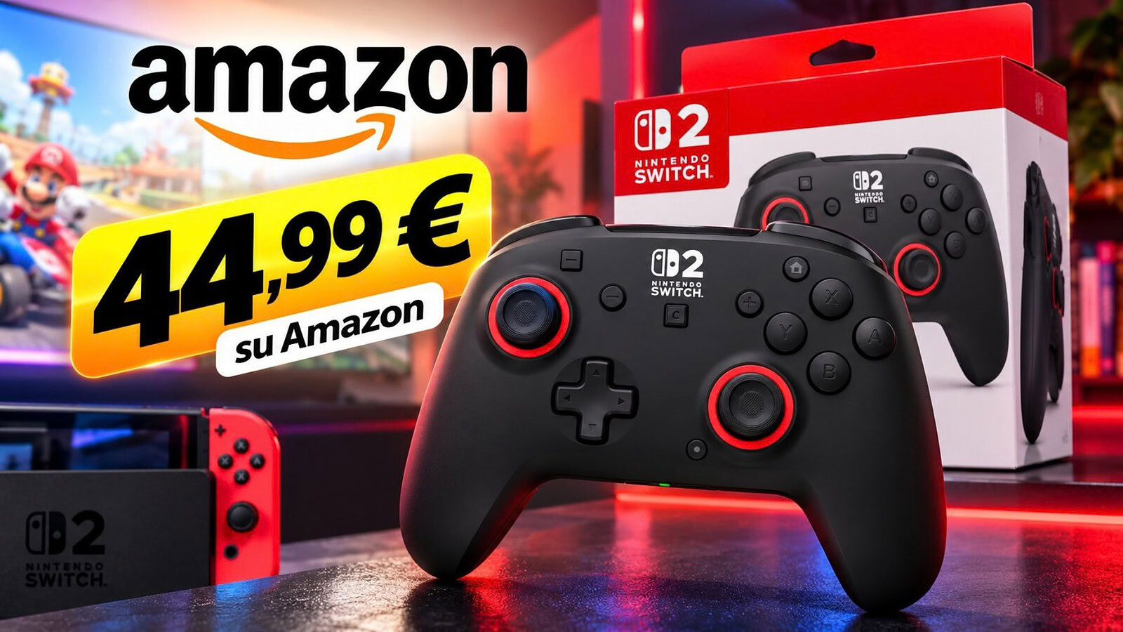 Turtle Beach Rematch per Switch 2: minimo storico a 44,99€