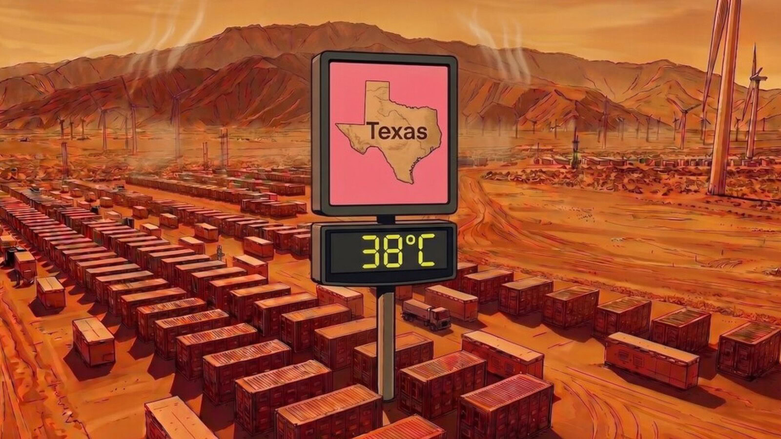 Batterie in Texas