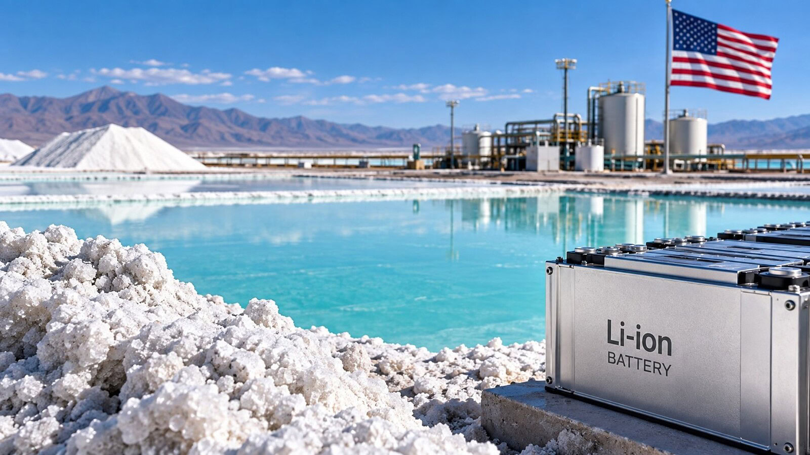 LG Energy Solution: 80.000 tonnellate di litio dall'Arkansas
