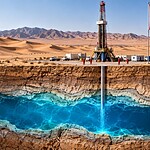 Cina: scoperte due riserve d'acqua sotto il deserto