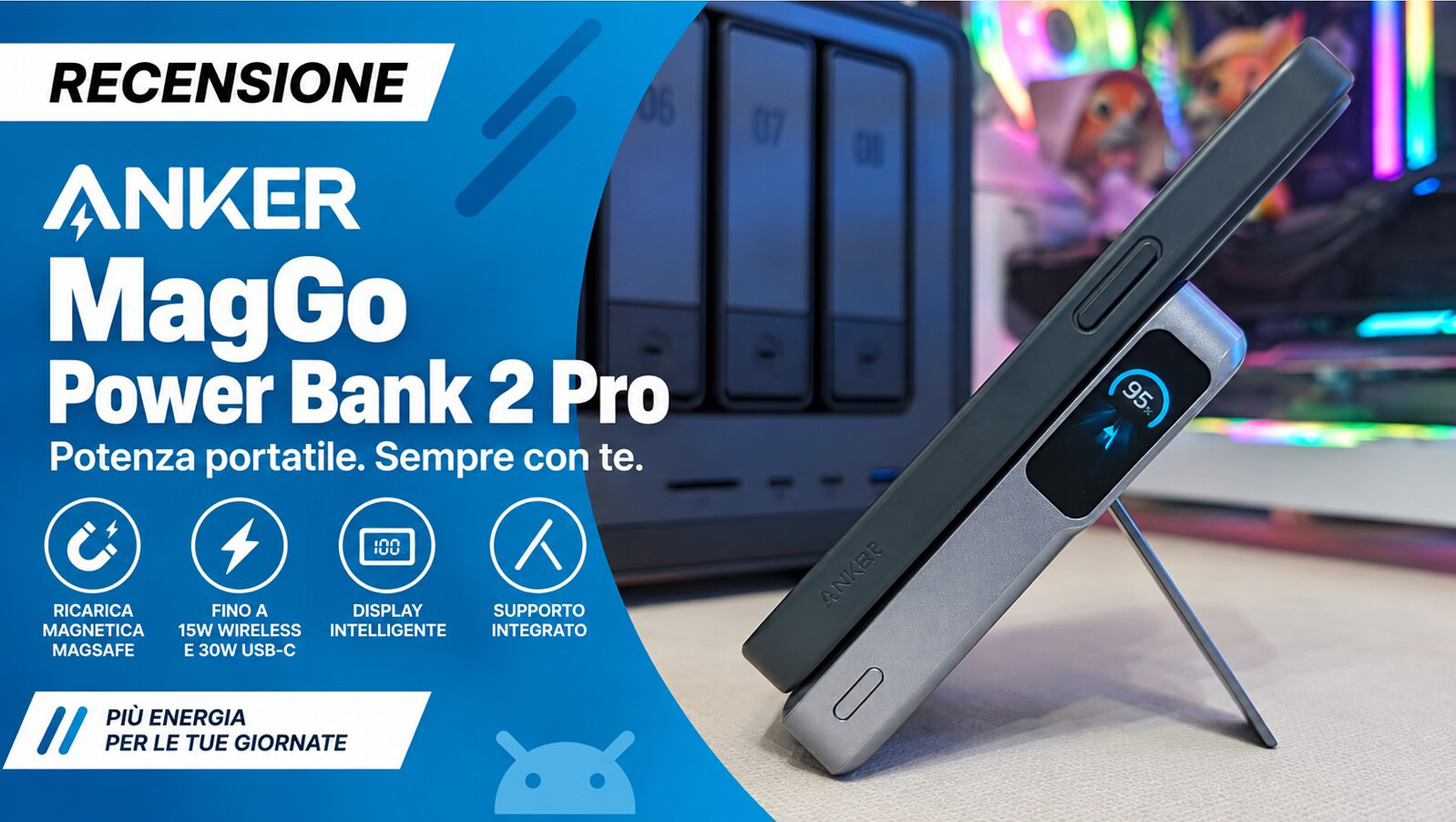 Anker MagGo Power Bank 2 Pro