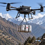 DJI FlyCart 100: droni cargo riforniscono le valli in Nepal