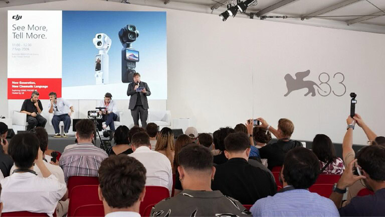 DJI porta il cinema tascabile alla Mostra di Venezia