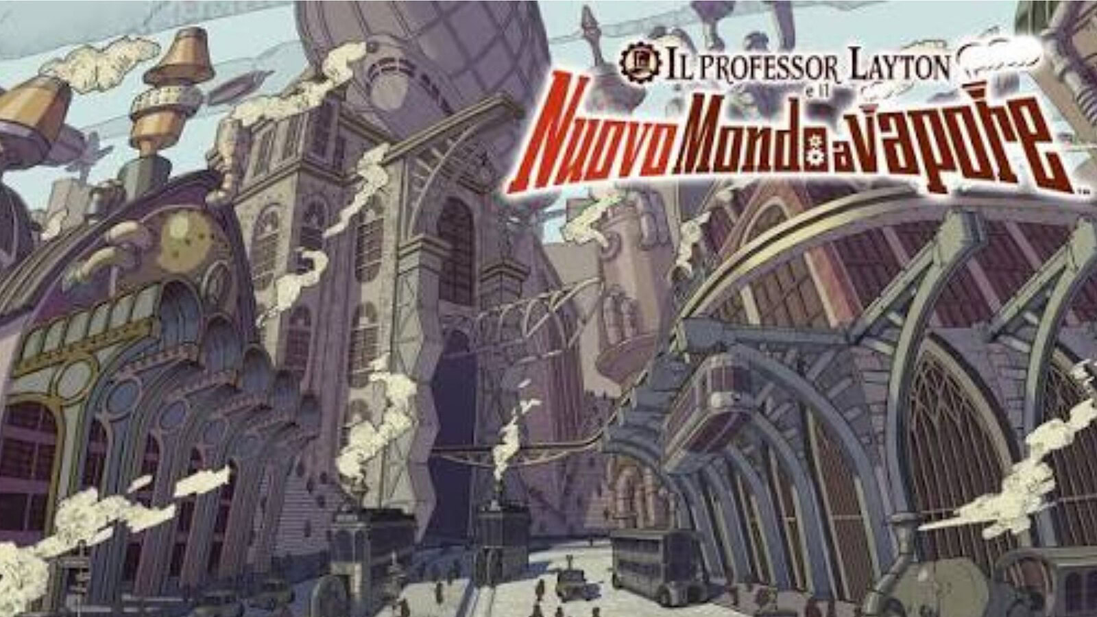 Professor Layton e il Nuovo Mondo a Vapore: uscita il 10 dicembre