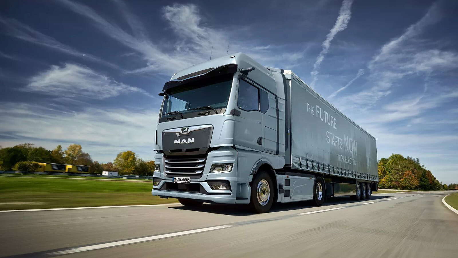 MAN eTGX, il camion elettrico che percorre 720 km senza ricarica