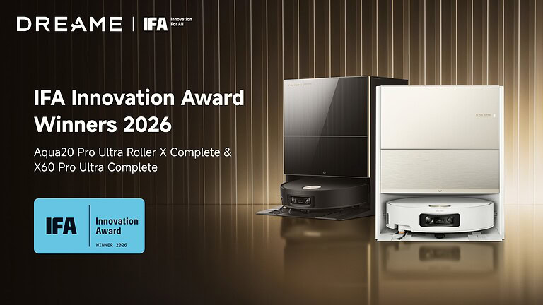 Dreame conquista due IFA Innovation Award