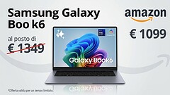 Samsung Galaxy Book6 in offerta: 250€ in meno su Amazon