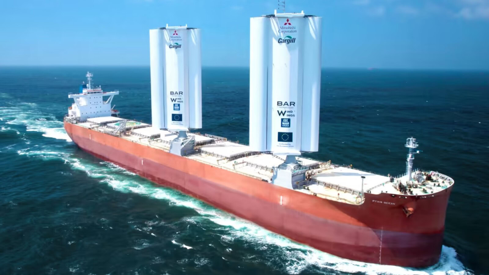 Navi cargo a vela: WINTEGRATE fa dialogare vele e motori