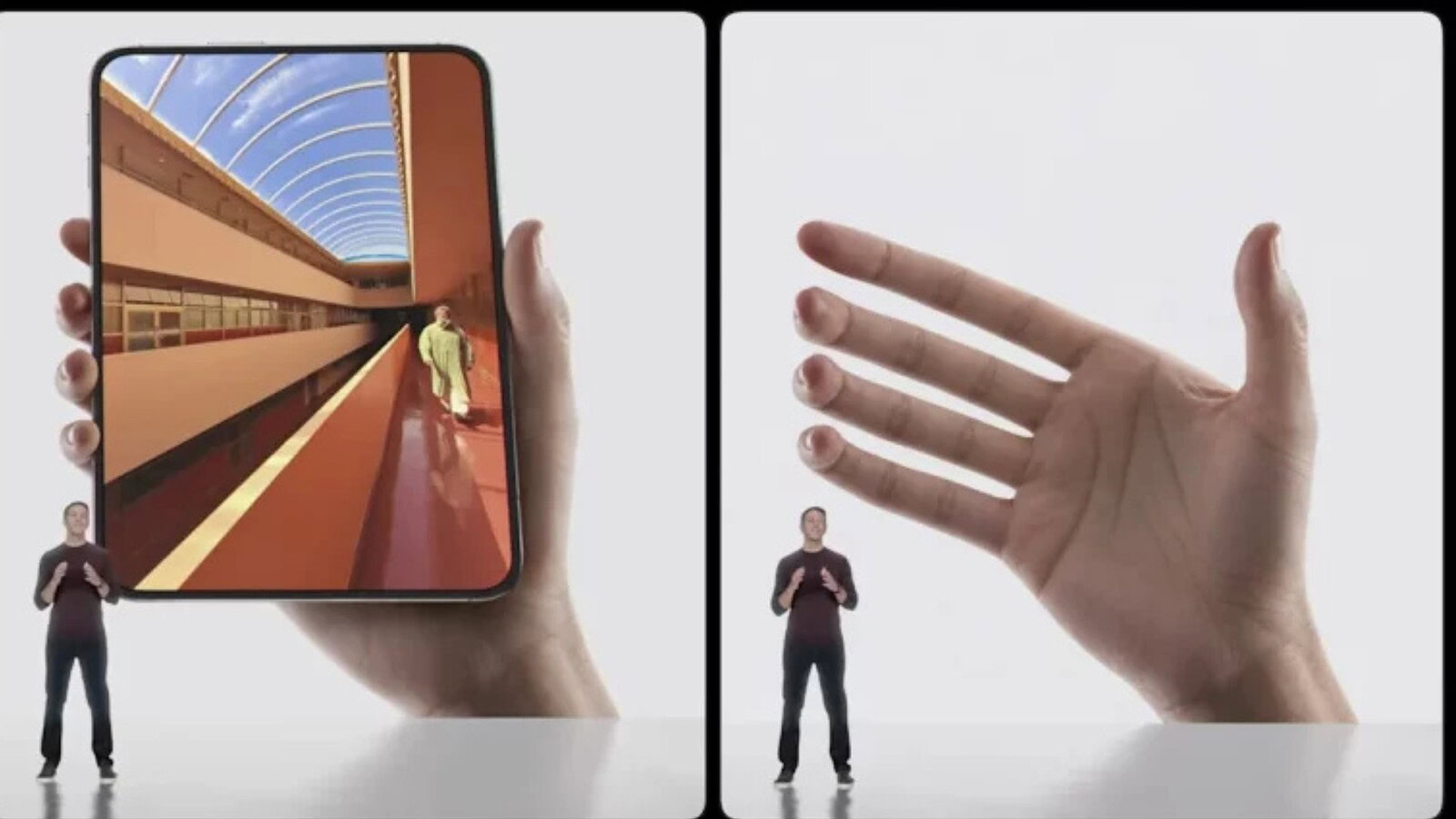 iPhone Duo, polemica sulle dita allungate nella foto Apple