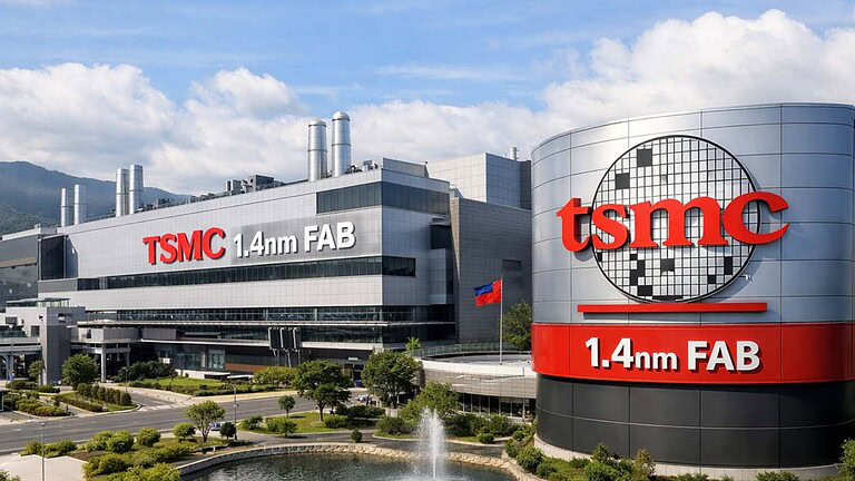 TSMC 1,4 nm: 4 fabbriche e produzione di massa dal 2028