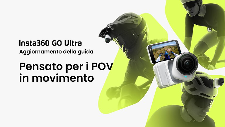 Insta360 GO Ultra, arrivano nuovi accessori per moto e bici