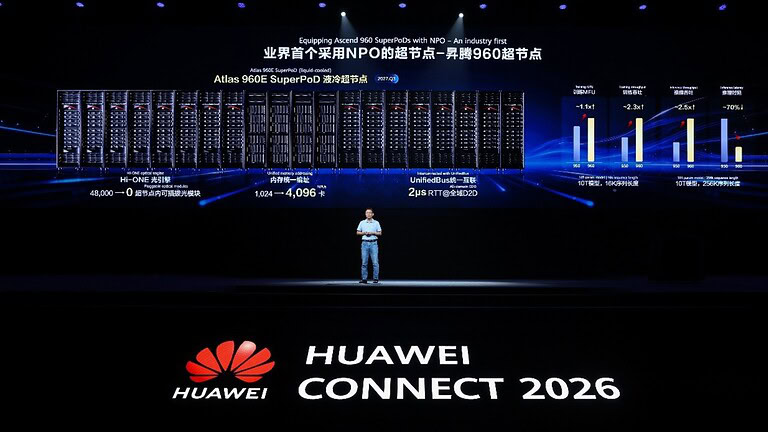Huawei Atlas 960E SuperPoD, fino a un milione di NPU