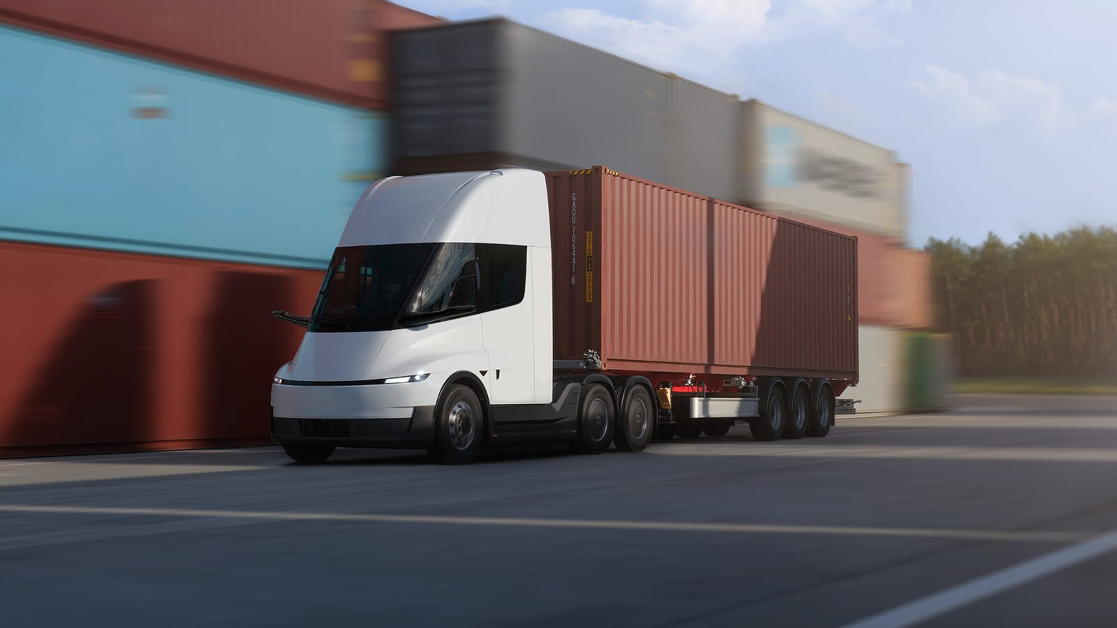 Tesla Semi arriva in Europa: 550 km di autonomia e 800 kW